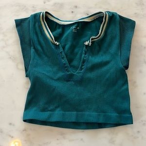 Urban Outfitters Go for Gold top